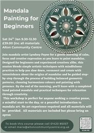 Mandala Painting for Beginners Workshop
